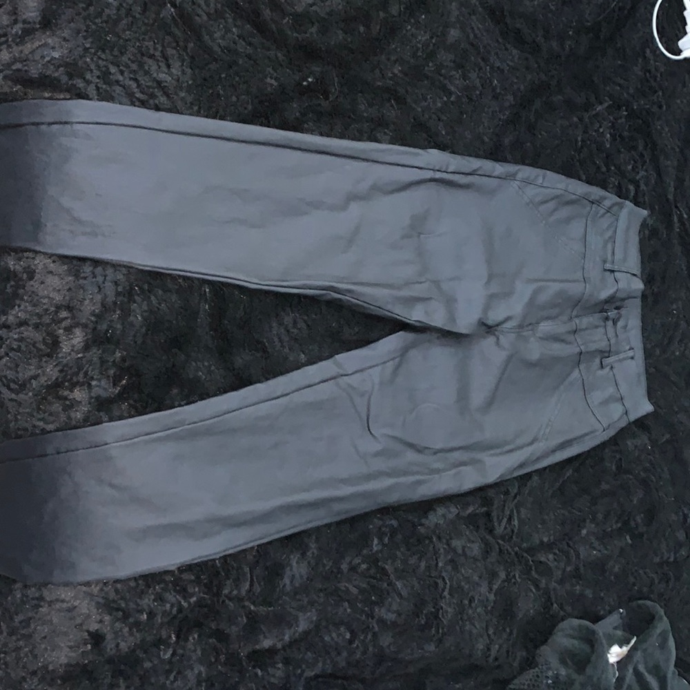 Leather Skinny Jeans